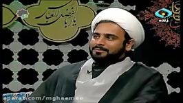 حجت الاسلام حسین علاءالدین برنامه زنده تلوزیونی شبکه قم