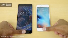 OnePlus 3 vs iPhone 6s  Fingerprint Scanner Speed Test