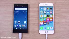 Sony Xperia XZ1 Compact vs iPhone 8  Battery Test