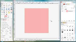 برنامه ویرایش عکس رایگان گیمپ Gimp درس 62 ماسک سریع Quick mask