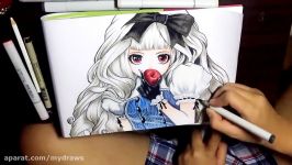 Manga Girl Speed Drawing