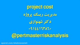 مدیریت ریسک پروژه پرت مستر project cost