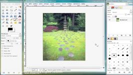 برنامه ویرایش عکس رایگان گیمپ Gimp درس 84 فیلتر اره مویی Jigsaw filter