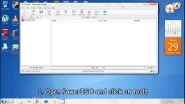 نرم افزار PowerISO 5.8 ساخت درایو مجازی