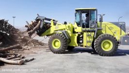 لودر الوارگیر سپاهان wood grapple loader SMR