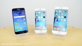 iPhone 6s vs Samsung Galaxy S6 vs iPhone 6s Plus  Benchmark Speed Test