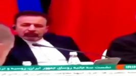 رفتر جنجال برانگیز رئیس دفتر روحانی در اجلاس سوچی