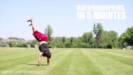 آموزش برک دنس  برک دنس  BACK HAND SPRING