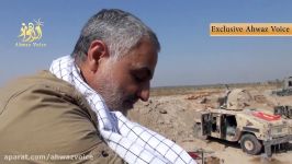 ویدئوی جدید سردار قاسم سلیمانی در حال فرماندهی عملیات آزادسازی سوریه وعراق