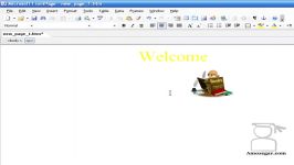 تدریس سرور IIS6 درس 5 پیرایش اولین صفحه Creating the homepage