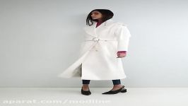 catwalk اورکت زنانه ASOS Belted 80s Coat With