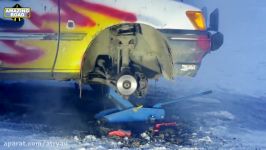 Brake discs are heated and explode. Compilation Fried Brake Discs