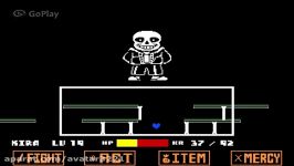 Undertale True Hell Sans boss fight  Genocide Run