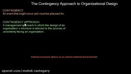 Contingency Approach to Organizational Design  MR1166