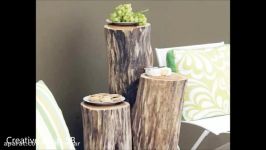 40 Log Wood DIY Creative Ideas 2017  Log wood home ideas Part.4