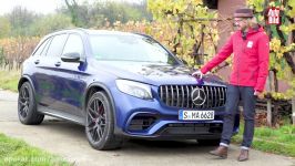 Mercedes AMG GLC 63 S 2017 So fährt der GLC mit 510 PS