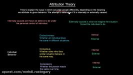 Attribution Theory  Organisational Behavior  MeanThat