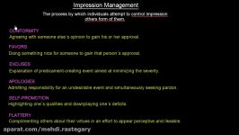 Impression Management  Organisational Behavior  MeanThat