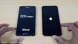 Samsung Galaxy Note 4 vs iPhone 6 Plus  Speed Test