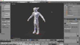آموزش Rigging کاراکترهای سه بعدی در Blender