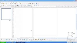 آموزش اپن آفیس دراو  Open Office Draw درس 4  پس زمینه Background