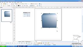 آموزش اپن آفیس دراو  Open Office Draw درس 13  سه بعدی 3D
