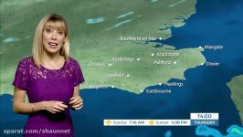 Holly Green  ITV Meridian Weather 15Nov2017 HD