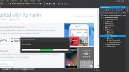 آموزش کاربردی زامارین Xamarin توسعه اپلیکیشن اندرویدی