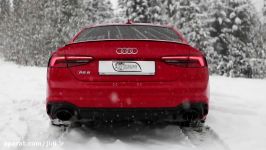 CAN THE 2018 AUDI RS5 HANDLE THE SNOW  450hp600NmBiTurbo to the test