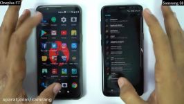 مقایسه سرعت Samsung Galaxy S8 OnePlus 5T