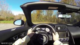 2014 Jaguar F Type S Convertible POV Test Drive