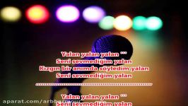 Seni sevmediğim yalan KARAOKE 2014 2015 ÖZ MÜZİK Özkan KANLI