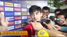صحبت های جهانبخش، آزمون سامان قدوس بعد بازی سوریه  مقدماتی جام جهانی 20