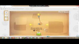 آنلاین بازی کردن Cut The Rope بامرورگر Google Chrom کامپیوتر