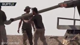 درگیری ارتش سوریه داعش در ریف بوکمال