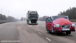 Volvo Trucks  Emergency braking at its best