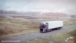 Volvo Trucks  Collision Warning with Emergency Brake even in a curve