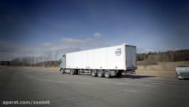 Volvo Trucks  Testing Collision Warning with Emergency Brake  Trucks