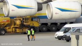 Antonov An 225 Mriya  Landing + Takeoff at LeipzigHalle Airport  Ан 225 Мрия