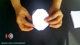 DIY How To Make Paper Lamp Night Lamp  کاردستی، ساختن شیت گروپ لامپ کاغذ