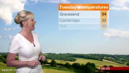 Carol Kirkwood in a Tight White Dress Large Breasts