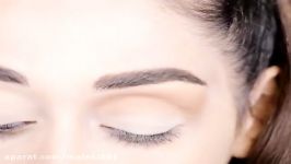 آموزش میکاپ روزانه         EASY Everyday Smokey eye makeup tutorial