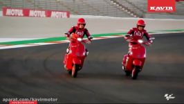 تیم موتورسواری آپریلیا ریسینگ در مسابقات MotoGP والنسیا