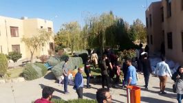 اعزام نخستین کاروان هدایا کمک های انسان دوستانه دانشگاه کردستان به زلزله زدگان