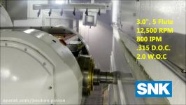 SNK HPS PRO High Speed 5 Axis Profiler Heavy Cut.