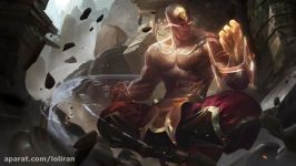 God Fist Lee Sin  Login Screen  League of Legends