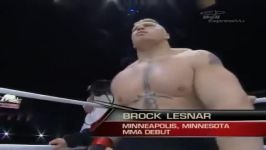 مبارزه  Brock Lesnar vs. Min Soo Kim