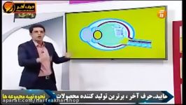 زیست کنکورموسسه حرف آخر مبحث چشم  استاد شاکری