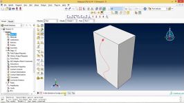 Abaqus Basic Videos  How to use cut and sweep option in Abaqus