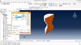 Abaqus Basic Video  How to Use Sectional Cut Option in Abaqus